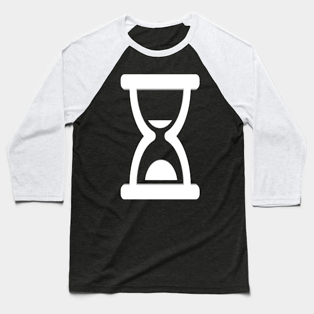 hourglass time Baseball T-Shirt by FromBerlinGift